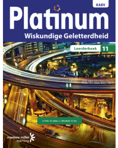 Platinum Wiskundige Geletterdheid Graad 11 Leerderboek ePDF (perpetual licence)