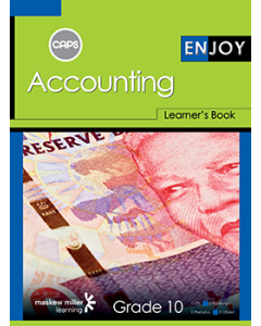 Enjoy Accounting Grade 10 Learner's Book ePUB (perpetual licence)