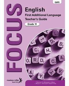 Focus English First Additional Language Grade 11 Teacher's Guide ePDF (perpetual licence)