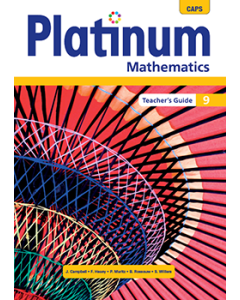 Platinum Mathematics Grade 9 Teacher's Guide ePDF (1-year licence)