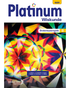 Platinum Wiskunde Graad 8 Onderwysersgids ePDF (perpetual licence)