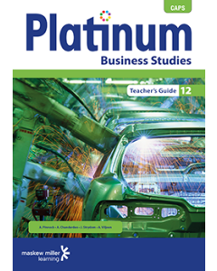Platinum Business Studies Grade 12 Teacher's Guide ePDF (perpetual licence)
