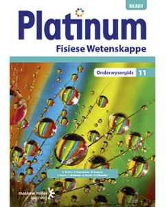 Platinum Fisiese Wetenskappe Graad 11 Onderwysersgids ePDF (perpetual licence)