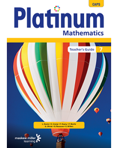 Platinum Mathematics Grade 7 Teacher's Guide ePDF (1-year licence)