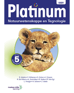 Platinum Natuurwetenskappe en Tegnologie Graad 5 Onderwysersgids ePDF (1-year licence)