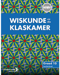 Wiskunde vir die Klaskamer Graad 10 Leerdersboek ePDF (1-year licence)