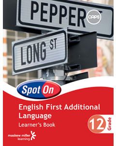 Spot On English First Additional Language Grade 12 Learner's Book ePUB (1-year licence)