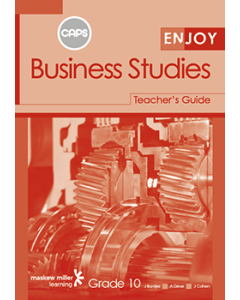 Enjoy Business Studies Grade 10 Teacher's Guide ePDF (perpetual licence)
