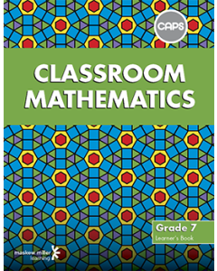 Classroom Mathematics Grade 7 Learner's Book ePDF (1-year licence) (CAPS aligned)
