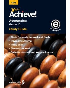 X-kit Achieve! Accounting Grade 10 Study Guide (Units 7 to 10) ePDF (perpetual licence)